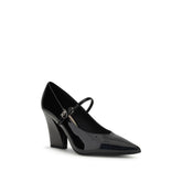 Black Calf Leather Bos Taurus Pumps